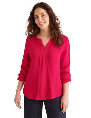 Cecil Damen Bluse in Unifarbe