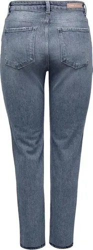 ONLY 7/8-Jeans mit weiterem Detail - Stylische 7/8-Jeans aus 92% Baumwolle, ideal für einen modernen Look. Bequemer Mid Waist-Schnitt und vielseitig kombinierbar in blue denim.