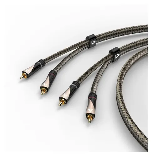 AVinity Audio-Kabel 2m Cinch-Stecker braun in braun von Avinity