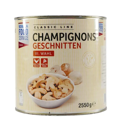 Classic Line Champignons Geschnitten 2,55KG von Euco GmbH