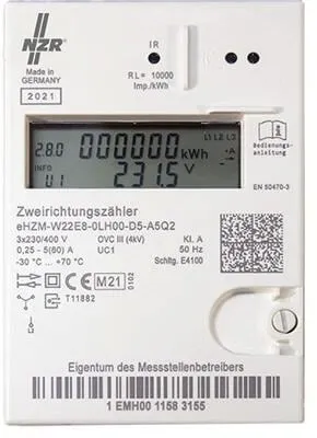 NZR Digitale Stromzähler eHZ (23030726)