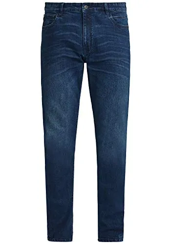 Solid SDFynn Herren Jeans Hose mit Stretch Slim Fit - Middle Blue Denim - Herren-Jeanshose im Slim Fit mit angenehmem Stretch-Anteil für hohen Tragekomfort. Ideal für vielseitige Looks, nachhaltig produziert unter der Better Cotton Initiative.