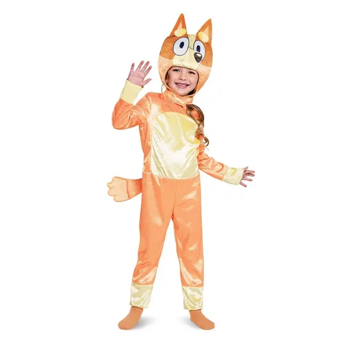 Bluey Bingo Klassisches Baby Kostüm | 12-18 Monate in orange von Disguise