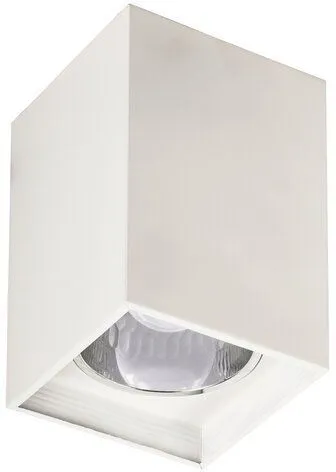 Weiß matt Moderne Anbauleuchten 1x60W/E27 IP20 - Weiß