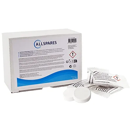 AllSpares Reinigungstabletten (30St.) für Kaffeemaschinen geeignet für Bosch Siemens Neff und Gaggenau 00311864/311864 / 311556 / TCZ6002