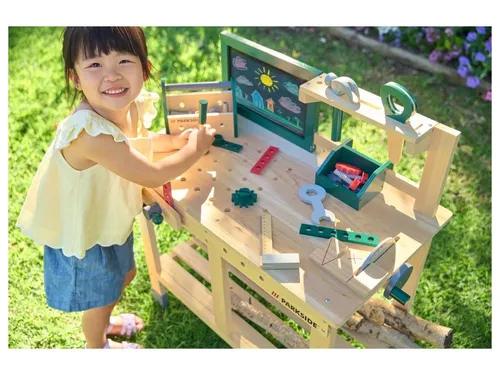 Playtive Outdoor Werkbank, 69-teilig