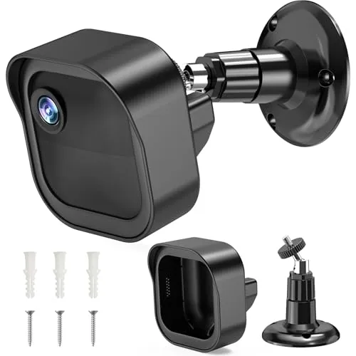Blink Outdoor 4 Kamera Halterung – 360° Verstellbare Wandhalterung mit Wetterfester Abdeckung