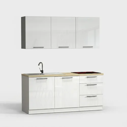 Moderne Komplettküche Arvok 180 mit Spüle