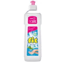 fit GmbH Fit Balsam Spülmittel, Aloe Vera, Hautfreundliches Reinigungsmittel für glänzendes Geschirr, 500 ml - Flasche 4013162028917