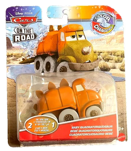 Cars Baby Quadratorquosaur Color Changers Disney Pixar 1:55 Spielzeugauto Kinder