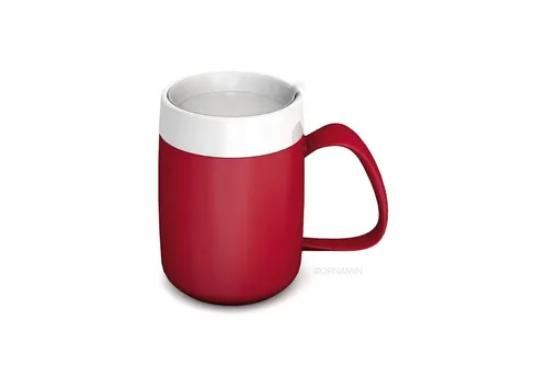 Kaffee- & Teebecher Rot von Ornamin