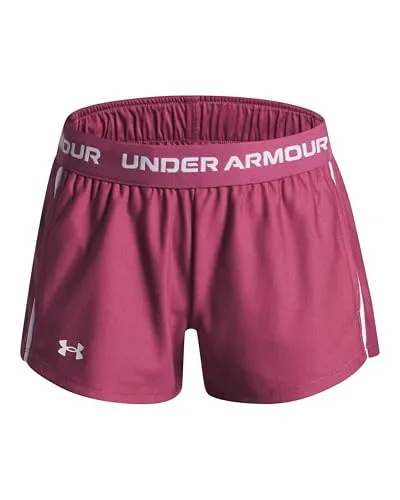 Under Armour G Tech Play Up Shorts YXL in pink von Under Armour