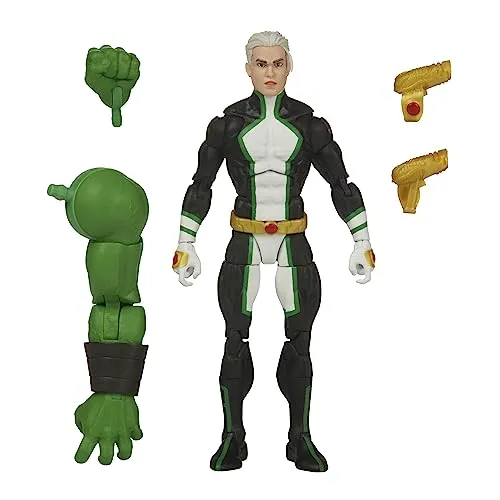 Marvel Legends Series Comics Boy - 15 cm Action-Figur - Actionfiguren für Kinder, inspiriert von Marvel Comics, mit 4 Accessoires und 'Build-A-Figure' Element für kreatives Sammeln.