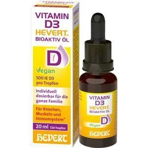VITAMIN D3 HEVERT Bioaktiv Öl, 20 ml