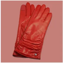 AKAROA Lederhandschuhe BEA in rot von Akaroa