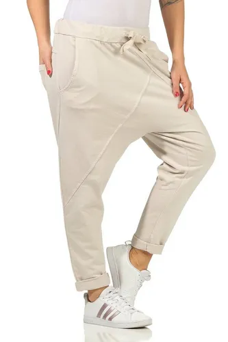 CLEO STYLE Damen Jogginghose 104 Beige
