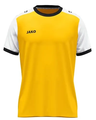JAKO Unisex Trikot Dynamic, Kurzarm, gelb/weiß/schwarz, M