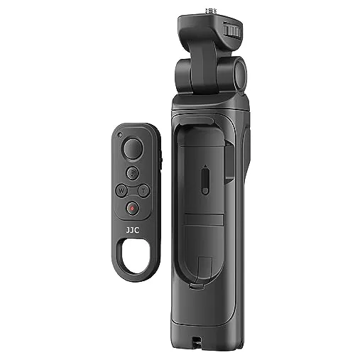 JJC Kamera-Vlog Aufnahmegriff Schreibtischstativ mit TG-BT1 Bluetooth-Fernbedienung für Fujifilm X-E5 X-T50 X-M5 X100VI X-S20, X-H2S, X-H2, X-T5, X-T4, X-T3, X-T30 II, X-T30, X-S10 Kamera