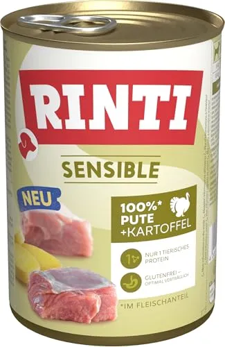RINTI Sensible Pute + Kartoffel 12x400g