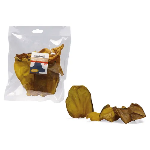 Beeztees Hundesnack gepuffte Rinderohren Huhn 150 g, UVP 7,39 EUR, NEU