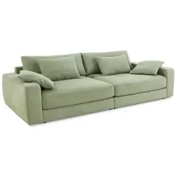Bigsofa Milano Stoff Grün – Gemütlichkeit für Ihr Zuhause in grün von Jockenhöfer