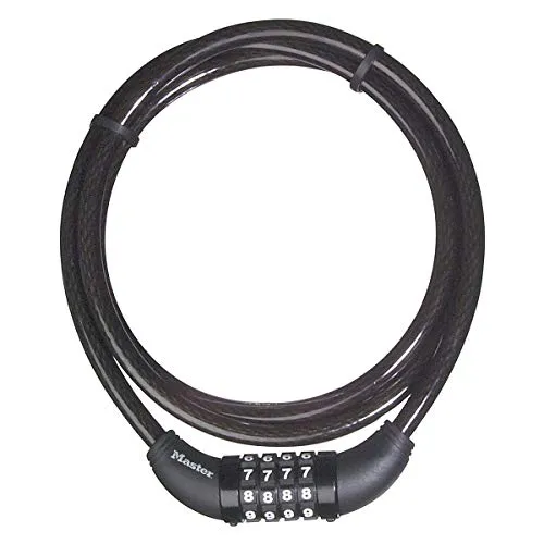 MASTER LOCK 8119EURDPF Braided Stahl Schaufenkabel 1,50M X 10mm