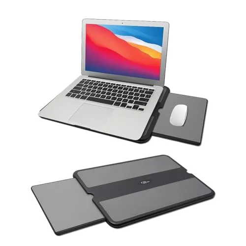 MAX SMART Laptop-Schoßpolster mit einziehbarem Mauspad