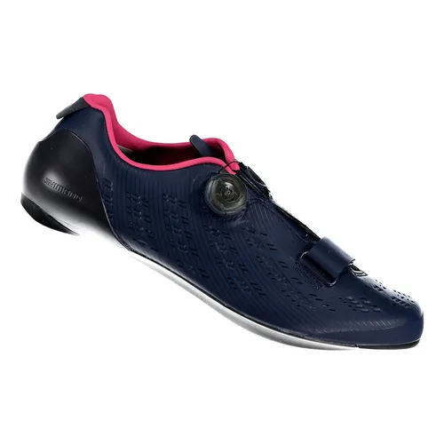 Shimano SH-RP9 Rennradschuhe Navy Größe 44.0 von Shimano