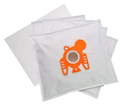Leaben 10 Staubsaugerbeutel 5-lagig für Miele kompatibel mit Swirl M40 M50 & Miele Typ G/N GN, CO₂ und Plastikfreie Verpackung