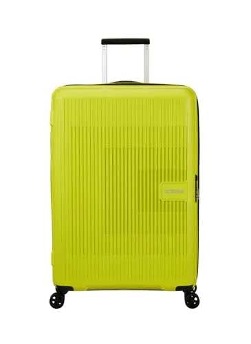 Trolley AMERICAN TOURISTER Aerostep Spinner 77/28 Exp TSA Licht Lime - Koffer für Unisex mit TSA-Schloss, leichtes und robustes Polypropylen für sorgenfreies Reisen.