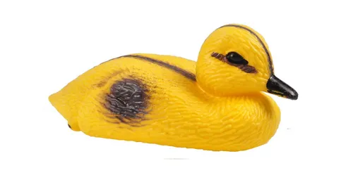 Teichfigur Ente Küken 13cm Dekoente Teichdeko Schwimmfigur Gartenteich Teich