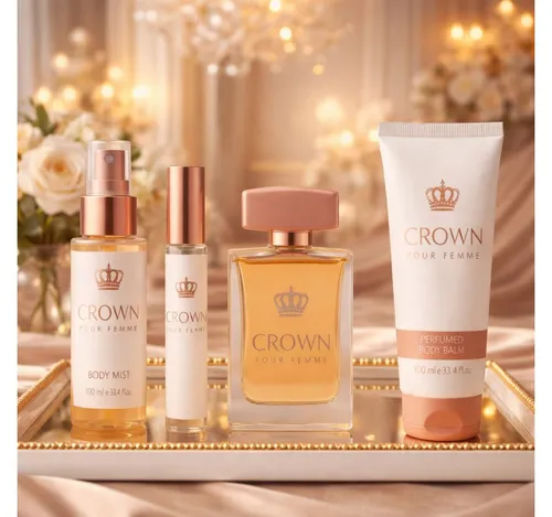 London Damen Geschenkset Crown 4-tlg