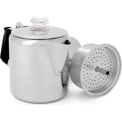 Glacier Stainless 6 Cup Percolator - Kaffee-Kocher