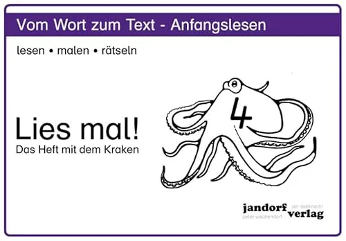 Produktbild Lies mal!, Heft 4: Das Heft mit dem Kraken