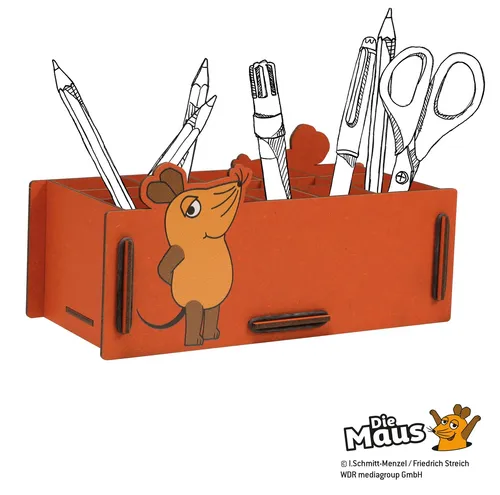 Werkhaus Stiftebox L Stifte Köcher Halter die Maus PP9825