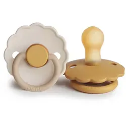 FRIGG Daisy Size 1:0-6 months Schnuller Chamomile/Honey gold 2 St.
