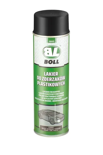 Boll 001016 Spraydose Kunststoffstoßstangen Lack schwarz 500 ml | Sprühdose Kuns
