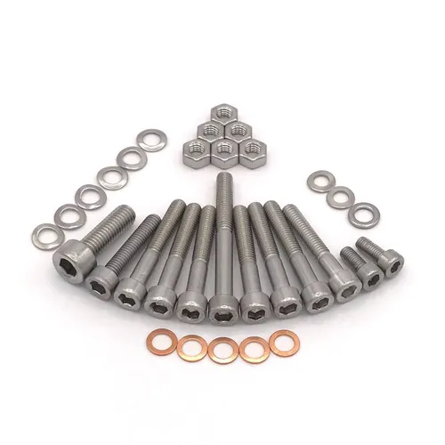 Simson S50 Motor M53/2 Zylinderschrauben mit Innensechskant Edelstahl 32 teilig