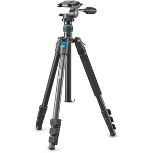 CULLMANN Rondo 460M Stativset mit 3D-Neiger RW20 - 157cm maximale Höhe, leicht und tragbar mit nur 1410g, ideal für Fotografen unterwegs