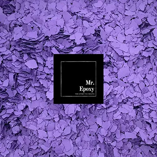 Mr. Epoxy Farbchips für Bodenbeschichtung (1 kg, Lila) von Mr. Epoxy