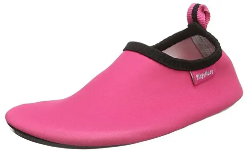 Playshoes Badeslipper, Badeschuhe Uni, Unisex-Kinder Aqua Schuhe, Pink (Pink), 28/29 EU (10.5 UK)