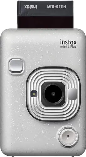 Fuji Instax Mini LiPlay Hybrid Stone White