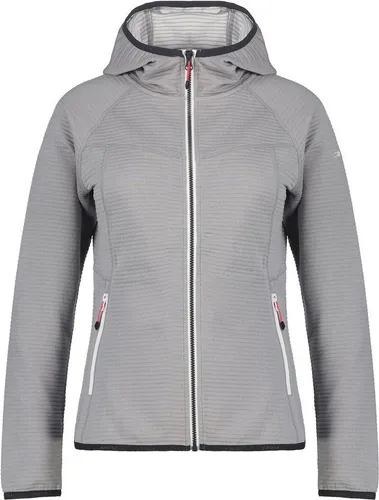 ICEPEAK Damen Unterjacke BERRYVILLE - Funktionsjacke mit fester Kapuze, elastischen Ärmelbündchen und Antipilling-Veredlung für langanhaltende Frische und ein neuwertiges Aussehen.