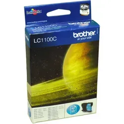 Brother Tinte LC-1100C - Original Cyan Tintenpatrone, 5ml, für brillante Druckergebnisse und kompatibel mit DCP-185C und mehr