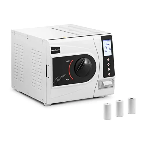 Steinberg Systems SBS-AC-1800 Autoklav Klasse B18 L LCD 6 Standardprogramme Autoklav-Sterilisator Laborautoklav Autoklav Labor