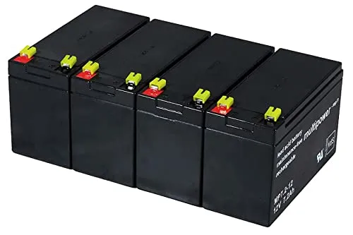 Powery Bleiakku für APC Smart UPS SMT1500RMI2U 12V 7,2Ah von akku-net
