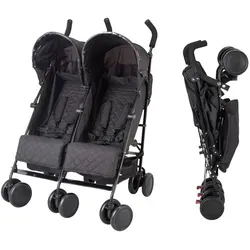 X Adventure Zwillingsbuggy Schwarz