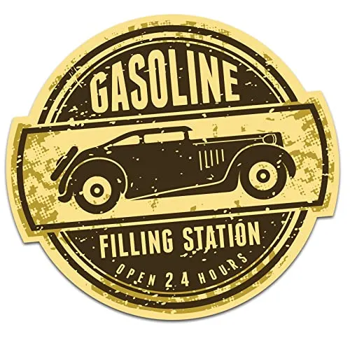Produktbild Retro Vintage Aufkleber -Finest Folia Sticker Old School Ace Kult Rockabilly (R222-27 Gasoline)