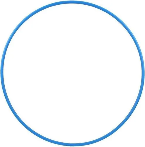 Hula Hoop Rohling, HDPE-16mm, BLAU, Durchmesser 80cm