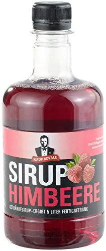 Sirup Royale mit Himbeer-Geschmack, 0,5 Liter, PET-Flasche